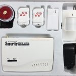 GSM infrared alarm home security system42460