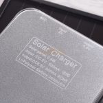 Slim solar portable 2600mah solar power bank charger 152639