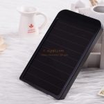 Slim solar portable 2600mah solar power bank charger 81841