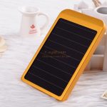 Slim solar portable 2600mah solar power bank charger 92688