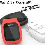 Mini clip sport MP3 player with 4GB storage and 1.5 inch screen